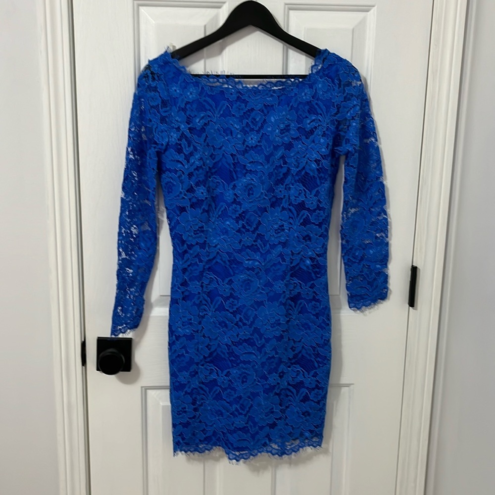 Madison Marcus Lace Dress